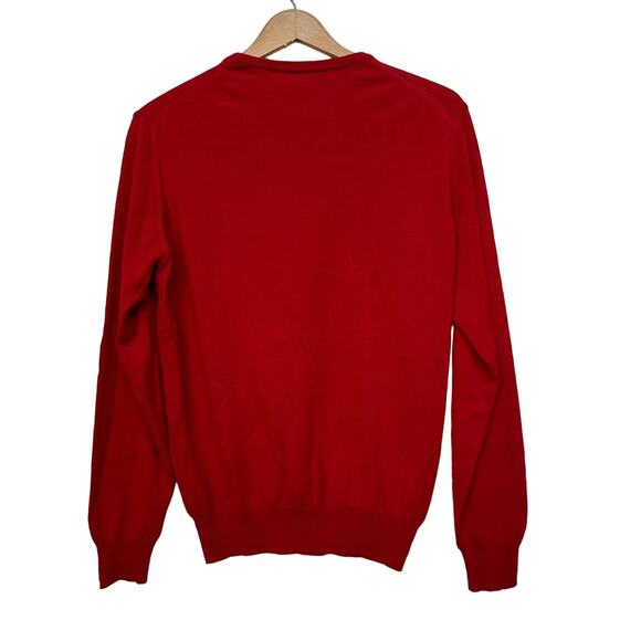 Pierre Cardin Red Sweater - Size Small - Classic & Stylish - Picture 3 of 7